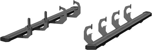ARIES 2559046 SlimGrip 5" x 88" Black Aluminum Running Boards, Fits Select Chevrolet Silverado, GMC Sierra in Saudi Arabia