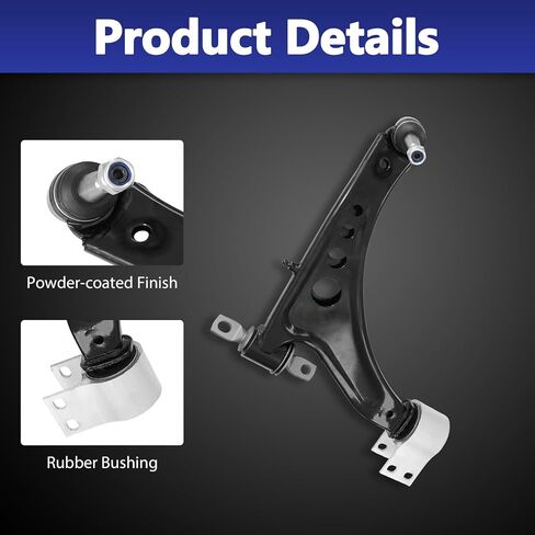 Control Arm, Front Right Lower Suspension Passenger Side RH Compatible With 2016-2024 Chevrolet Malibu 2017-2019 Buick Lacrosse 2018-2020 Regal in Saudi Arabia