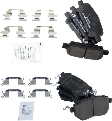 Brake Pads Ceramic Compatible with 2003-2005 INFINITI FX35 FX45 2005-2006 Nissan Altima 2004-2008 Maxima 2003-2012 Murano in Saudi Arabia