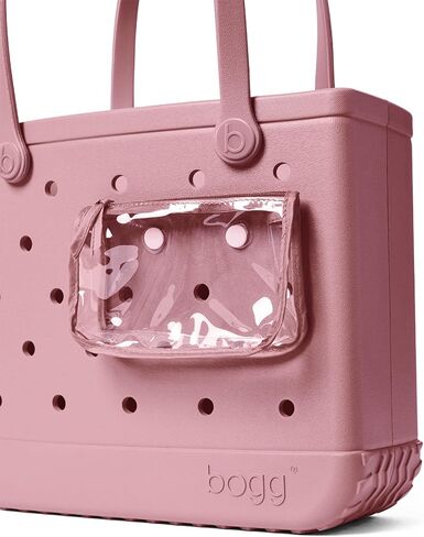 BOGG BAG Medium Tote (Blushing) + Bevy (Blushing) - 15in L x 5in W x 12.5in H - Beach, Pool, Boat, Sports - All Purpose EVA - Lightweight, Washable, Durable in Kuwait
