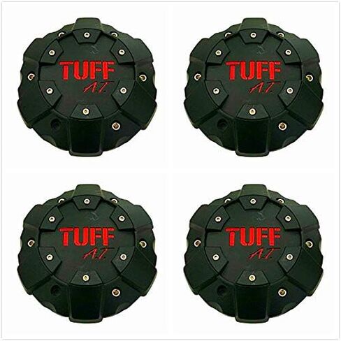 غطاء مركزي لإطار العجلة باللون الأسود والأحمر TUFF لجميع التضاريس #C611S901 C706901 جديد (4) in Kuwait