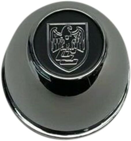 Bullet Style Chrome Snap in Wheel Center Cap C8538 3.3 Inch Overall in Saudi Arabia