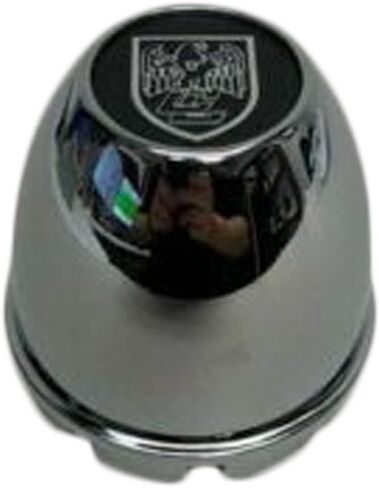 Bullet Style Chrome Snap in Wheel Center Cap C8538 3.3 Inch Overall in Saudi Arabia
