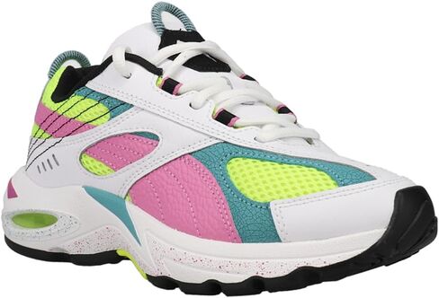 حذاء رياضي نسائي من PUMA Cell Speed ​​White Swxp كاجوال - أزرق، وردي، أبيض in Saudi Arabia