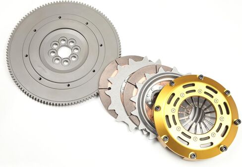 AdlerSpeed ​​Racing Clutch Twin Disc Kit متوافق مع Acura RSX Honda Civic Si K20 K24 K-Series Standard WT in Kuwait