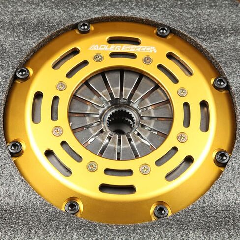 AdlerSpeed ​​Racing Clutch Twin Disc Kit متوافق مع Acura RSX Honda Civic Si K20 K24 K-Series Standard WT in Kuwait