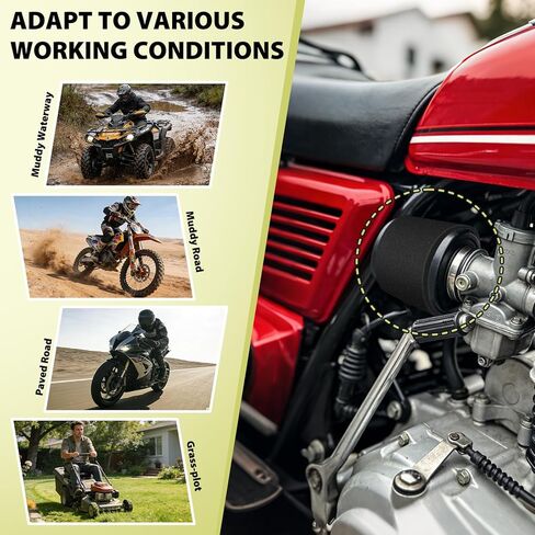 Air Filter Foam Sheet, 60 PPI Coarse Polyurethane Foam - Washable, Reusable, Cut-to-Size Filter for Motorcycle, Vacuum Cleaner, Air Purifiers, Fish Tank, Engine Air Filter Replacement (18"x12"x0.6") in Kuwait