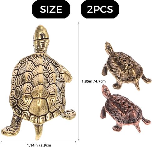 1 PSC Golden Coin Turtle Incense Holder for Cones & Sticks, Incense Burner Holder Decor for Home, Office, Yoga, Meditation, Spa Incense Holder Cone in Kuwait