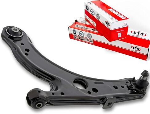 ETS 2Pc Front Right & Left Lower Control Arm and Ball Joint Assembly Pair Kit fits 1998-2010 Volkswagen Beetle / 1999-2004 WV Golf Jetta K620717 K620718 in Saudi Arabia