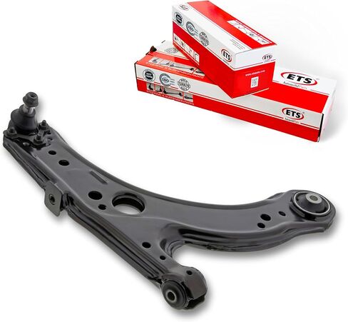 ETS 2Pc Front Right & Left Lower Control Arm and Ball Joint Assembly Pair Kit fits 1998-2010 Volkswagen Beetle / 1999-2004 WV Golf Jetta K620717 K620718 in Saudi Arabia