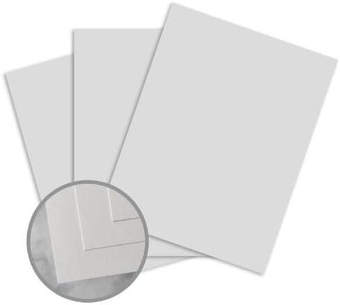 ورق رمادي عتيق كلاسيكي - 8 1/2 × 11 بوصة 24 رطل كتابة ناعمة تحمل علامة مائية 500 لكل رزمة in Kuwait