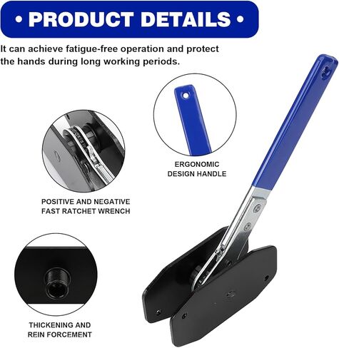 أداة ضغط فرجار الفرامل، أداة وسادة فرامل بسقاطة متأرجحة 360 درجة مع شماعات فرجار، موزع مكبس عالمي لمجموعة إصلاح السيارة ذات المكبس المزدوج المزدوج (أزرق) in Kuwait