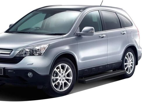 HD Ridez Stainless Steel Running Board 5in Black Compatible with Honda CRV 2002-2006 (Nerf Bar Side Steps Side Bars) in Saudi Arabia