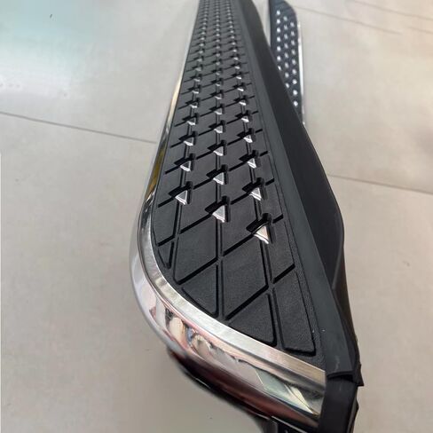 Running Boards for GMC Terrain 2025 Aluminum Side Steps with No Drill Bolt-On Installation Complete Kit Car Accessories (Black 2-PCS) (BXGMTXBDB) in Kuwait