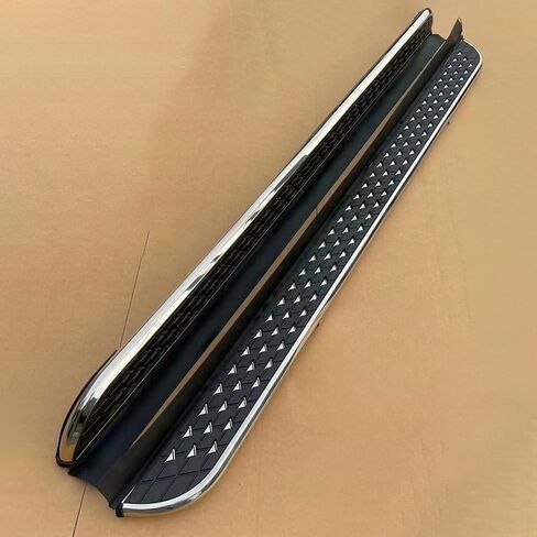 Running Boards for GMC Terrain 2025 Aluminum Side Steps with No Drill Bolt-On Installation Complete Kit Car Accessories (Black 2-PCS) (BXGMTXBDB) in Kuwait