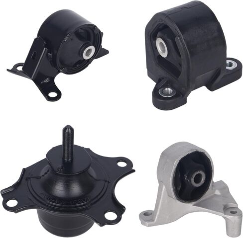 PAROD 4PCS Engine Mount Fit for Honda Civic 2001-2005,Replace#A6589 A4539 A6588 A4511 in Saudi Arabia