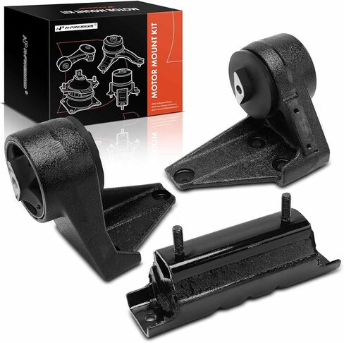 A-Premium 3PCS Engine Motor Mount and Transmission Mount Kit Compatible with Dodge Ram 2500 1994-1998, Ram 3500 1994-1998, 5.9L, Replace# 52018237, 52018236 in Saudi Arabia