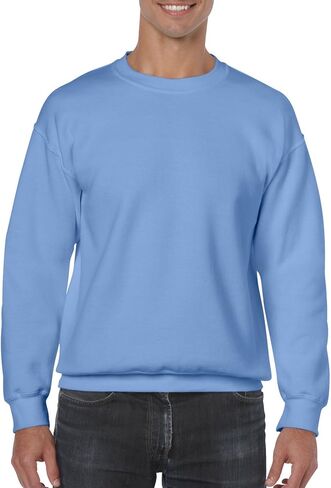 Gildan Fleece Crewneck Sweatshirt, Style G18000 Carolina Blue, X-Large in Saudi Arabia