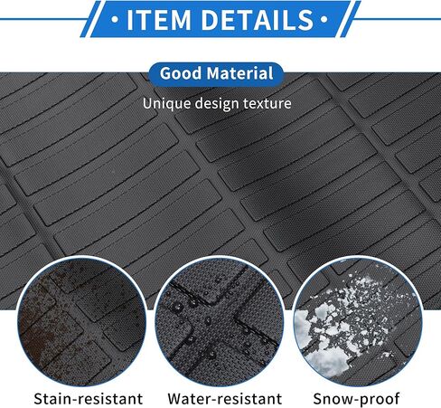 Rear Trunk Mat for Vinfast VF8 2023 2024 2025 Upgrade TPE Cargo Liner Replacement for Vinfast VF8 Non Slip Cargo Mat Trunk Protector in Saudi Arabia