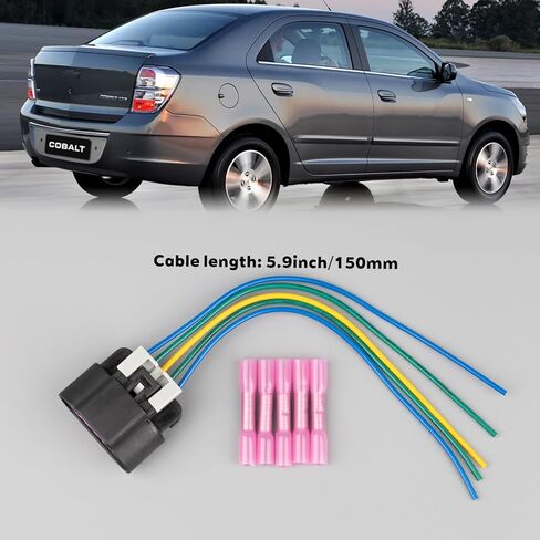 Rear Tail Light Lamp Connector Pigtail Plug Fit for Chevy GMC Isuzu Replace 88953146 15355207 116687 PT1555 PT-1555 in Saudi Arabia