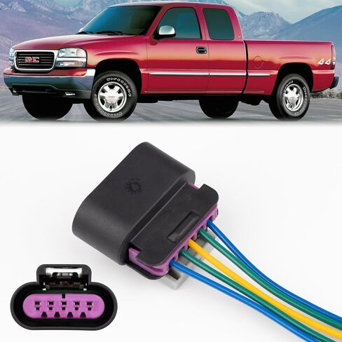 Rear Tail Light Lamp Connector Pigtail Plug Fit for Chevy GMC Isuzu Replace 88953146 15355207 116687 PT1555 PT-1555 in Saudi Arabia