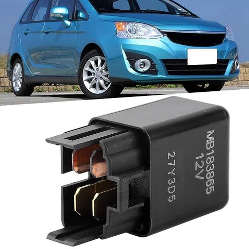 Relay, Multifunction Relay,Mb183865,Mb183865,Mb183865,Car Relay Mb183865 12V,Mb183865 Mb183865 12V Black Car Auto Relay Module for in Saudi Arabia