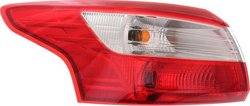 ضوء خلفي Garage-Pro متوافق مع جانب سائق Ford Focus 2012-2014، مجموعة داخلية وخارجية مكونة من قطعتين in Saudi Arabia