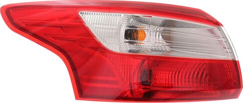 ضوء خلفي Garage-Pro متوافق مع جانب سائق Ford Focus 2012-2014، مجموعة داخلية وخارجية مكونة من قطعتين in Saudi Arabia