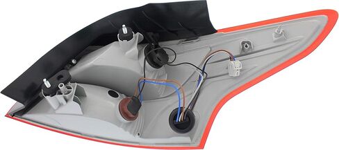 ضوء خلفي Garage-Pro متوافق مع جانب سائق Ford Focus 2012-2014، مجموعة داخلية وخارجية مكونة من قطعتين in Saudi Arabia