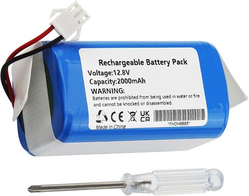 MULS XFBT620 Battery 3000mAh 21.6V Compatible with Shark IX140 IX140H IX141 IX142 IZ140 IZ140C IZ142 IZ142 UZ145 Cordless Vacuum Cleaners Rocket Pet Stick Rocket Pro Vacuum 64.8Wh in Saudi Arabia