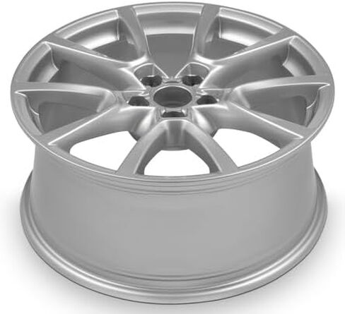 عجلة ألومنيوم بديلة جديدة مقاس 18x8 بوصة OEM مباشرة لسيارة Audi Q5 2009-2017 5-112 مللي متر حافة فضية 18 بوصة 8R0601025C in Saudi Arabia