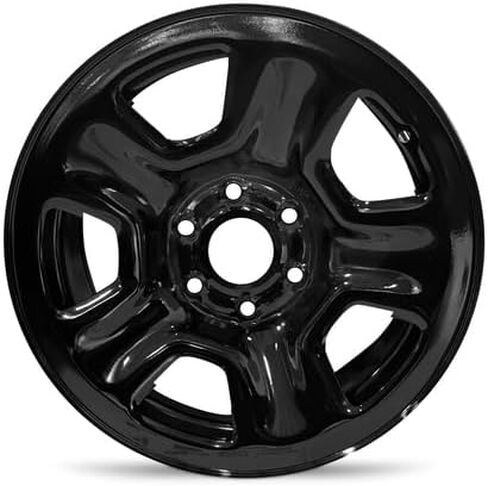 عجلة فولاذية بديلة مباشرة مقاس 18 × 7.5 بوصة من OEM - Recond لـ 2019-2025 دودج رام 1500 6-139.7 ملم أسود 18 بوصة حافة 4726534AA in Saudi Arabia