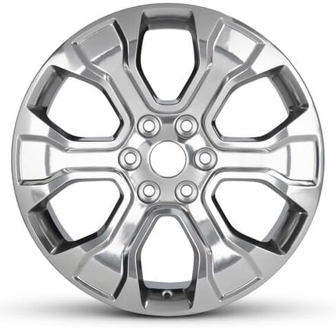عجلة ألومنيوم بديلة جديدة مقاس 20x8.5 بوصة OEM لـ 2021-2023 Ford F150 6-135 مللي متر حافة فضية 20 بوصة ML3Z1007LA in Saudi Arabia