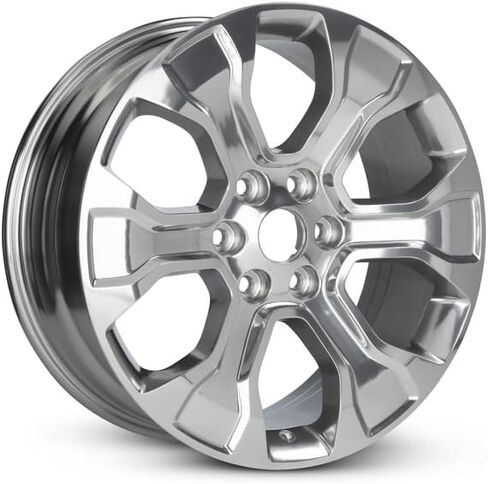 عجلة ألومنيوم بديلة جديدة مقاس 20x8.5 بوصة OEM لـ 2021-2023 Ford F150 6-135 مللي متر حافة فضية 20 بوصة ML3Z1007LA in Saudi Arabia