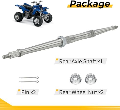 عمود المحور الخلفي M MATI مع المكسرات لياماها B-anshee 350 YFZ350 Warrior 350 YFM350X 1987-2004 3GD-25381-00-00 in Saudi Arabia