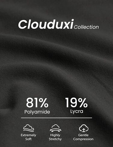 BAYDI Clouduxi طماق الأمومة مع جيوب فوق البطن 25 "- زبداني ناعم اليوغا تجريب الحمل النشط السراويل in Kuwait