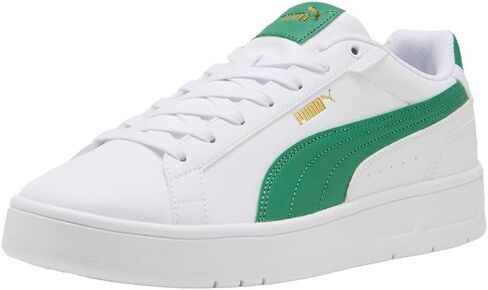 PUMA Mens Court Classico Lace Up Sneakers Shoes Casual - White in Saudi Arabia