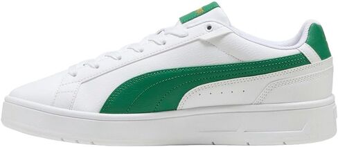 PUMA Mens Court Classico Lace Up Sneakers Shoes Casual - White in Saudi Arabia