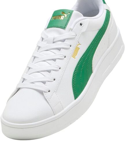 PUMA Mens Court Classico Lace Up Sneakers Shoes Casual - White in Saudi Arabia