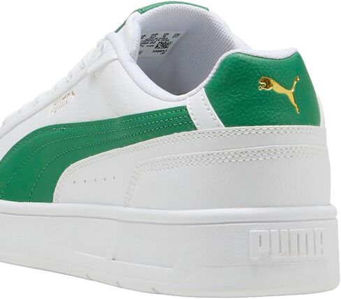 PUMA Mens Court Classico Lace Up Sneakers Shoes Casual - White in Saudi Arabia