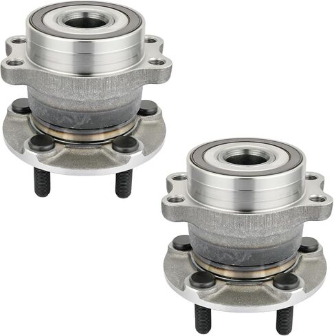 512518 (Pair) Rear Wheel Bearing and Hub Assembly Fit for Subaru Crosstrek 2016-2018, For Crosstrek 2019-2020, For Impreza 2012-2021, For Forester 2014-2018, For XV Crosstrek 2013-2015 5 Lug in Saudi Arabia