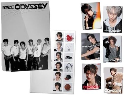 RIIZE - 1st Album [ODYSSEY] (PHOTOBOOK Ver.) (7types Random Ver.) + Official Exclusive Photocard 1ea (Random 1 Out of 6) in Saudi Arabia