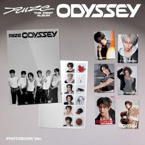 RIIZE - 1st Album [ODYSSEY] (PHOTOBOOK Ver.) (7types Random Ver.) + Official Exclusive Photocard 1ea (Random 1 Out of 6) in Saudi Arabia