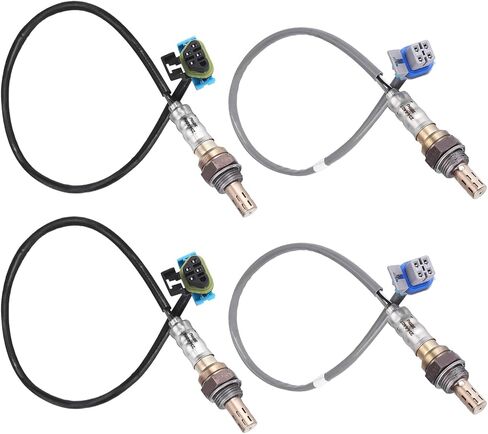 O2 Oxygen Sensor Upstream Downstream Replacement for Chevy Silverado 1500 2500 3500, Suburban 2500, for Cadillac Escalade, for GMC Sierra Yukon 2003-2006 Replace 234-4669 234-4407 4Pcs in Saudi Arabia