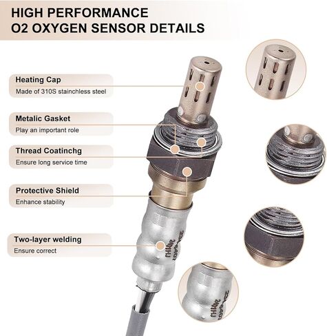 O2 Oxygen Sensor Upstream Downstream Replacement for Chevy Silverado 1500 2500 3500, Suburban 2500, for Cadillac Escalade, for GMC Sierra Yukon 2003-2006 Replace 234-4669 234-4407 4Pcs in Saudi Arabia