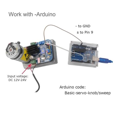 A-05A 110kg.cm عزم دوران عالي الطاقة 12V ~ 24V محرك سيرفو روبوت in Saudi Arabia