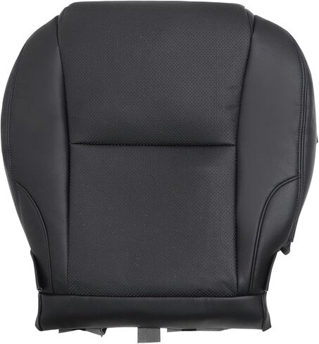 SecosAutoparts Black Front Passenger Side Bottom Perforated Microfiber Leather Replacement Seat Covers Compatible with Lexus IS250 IS350 2006 2007 2008 2009 2010 2011 2012 2013 in Saudi Arabia