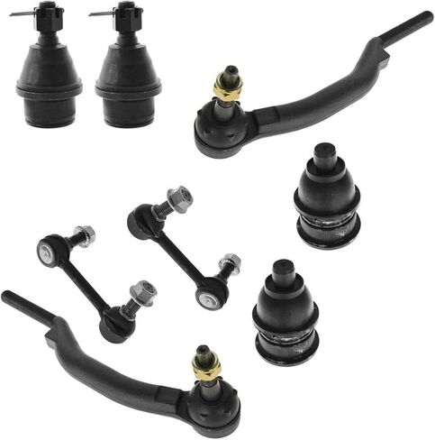 قضيب التعادل الخارجي العلوي السفلي الكرة المشتركة Sway Bar اليسار عدة 8 قطعة مختومة لـ 9-7X لـ Bravada لـ Ascender لـ Jimmy لـ Envoy لـ Trailblazer لـ 223-7051 in Kuwait