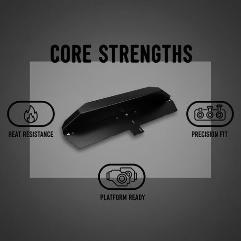 Turbo Heatshield Compatible with BMW N54/N55 Black- Reduced Engine Bay Temperatures for Enhanced Performance in Kuwait