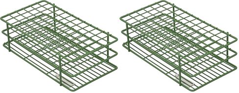 SP Bel-Art Poxygrid Test Tube Rack; For 10-13mm Tubes, 108 Places, Blue (F18753-0001) in Saudi Arabia